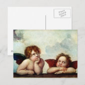 Carte Postale Anges de la Sainte Vierge (Devant / Derrière)