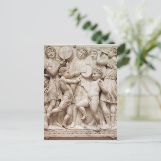 Carte Postale Anges de musique, soulagement de la Cantoria (Debout devant)