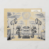 Carte Postale Anges divins de l'Alchimie (Devant / Derrière)