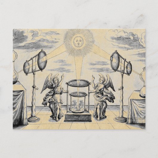 Carte Postale Anges divins de l'Alchimie (Devant)