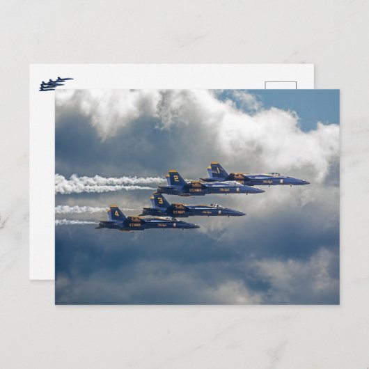 Carte Postale Anges du Ciel (Devant / Derrière)