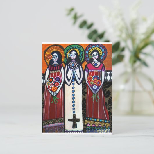 Carte Postale Anges mexicains (Debout devant)