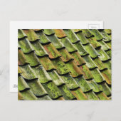 Carte Postale anges verts (Devant / Derrière)