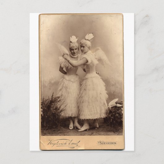 Carte Postale Anges victoriens (Devant)