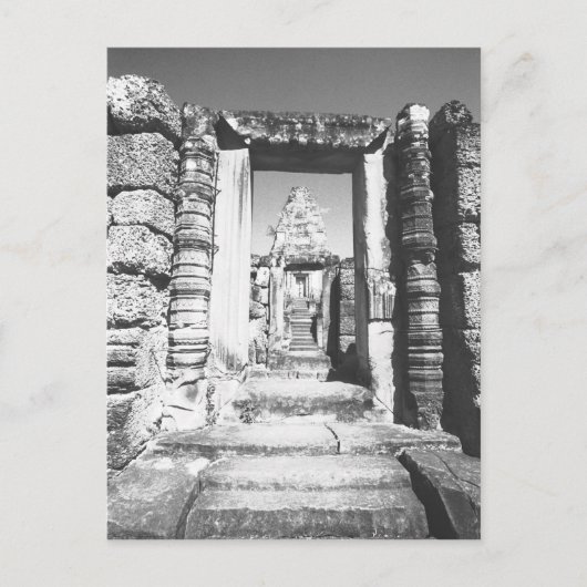 Carte Postale Angkor Cambodge, temple de Pre Rup (Devant)