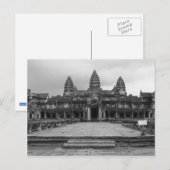 Carte Postale Angkor Vat B&W (Devant / Derrière)