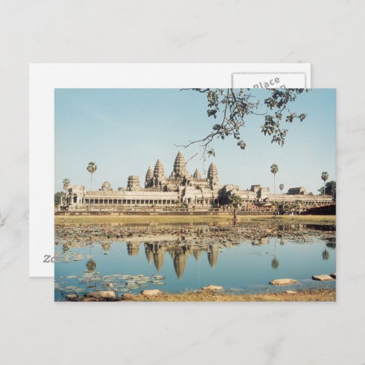 Carte Postale Angkor Wat (Devant / Derrière)