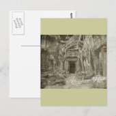 Carte Postale Angkor Wat (Devant / Derrière)