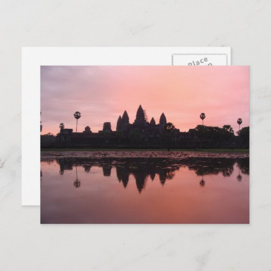 Carte Postale Angkor Wat (Devant / Derrière)