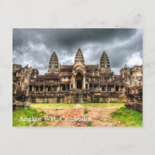 Carte Postale Angkor Wat Cambodge