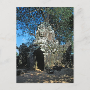 Carte Postale Angkor wat, temple Ta som - Cambodge, Asie