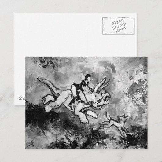 Carte Postale Anglais (Devant / Derrière)