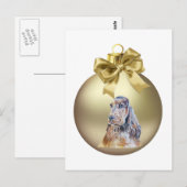 Carte Postale Anglais Cocker Spaniel (Devant / Derrière)