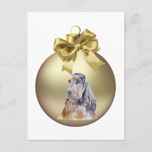 Carte Postale Anglais Cocker Spaniel (Devant)