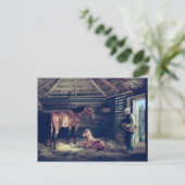 Carte Postale Anglais Mare Avec Ses Foals, 1833 (Debout devant)