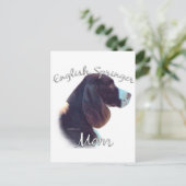 Carte Postale Anglais Springer Spaniel Maman 2 (Debout devant)