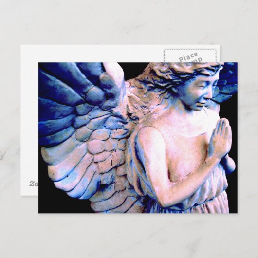 Carte Postale Angle bleu (Devant / Derrière)