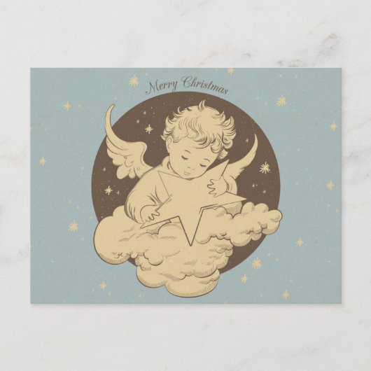 Carte Postale Angle de style vintage (Devant)