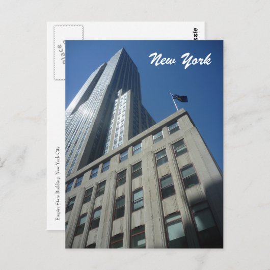 Carte Postale angle d'état empire (Devant / Derrière)