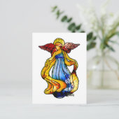 Carte Postale Angle en verre tendu (Debout devant)