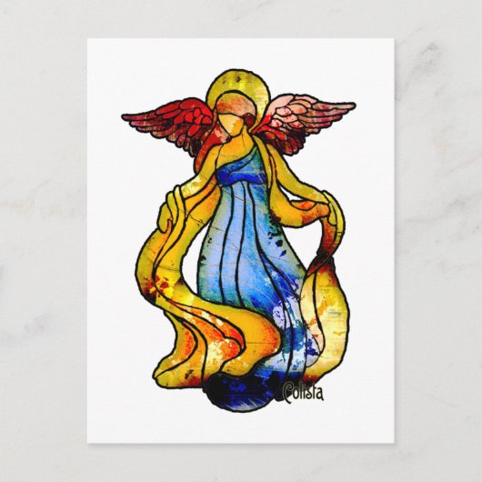 Carte Postale Angle en verre tendu (Devant)