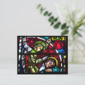 Carte Postale Angle en verre tendu (Debout devant)