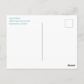 Carte Postale Angle vintage et Croix de Pâques (Dos)