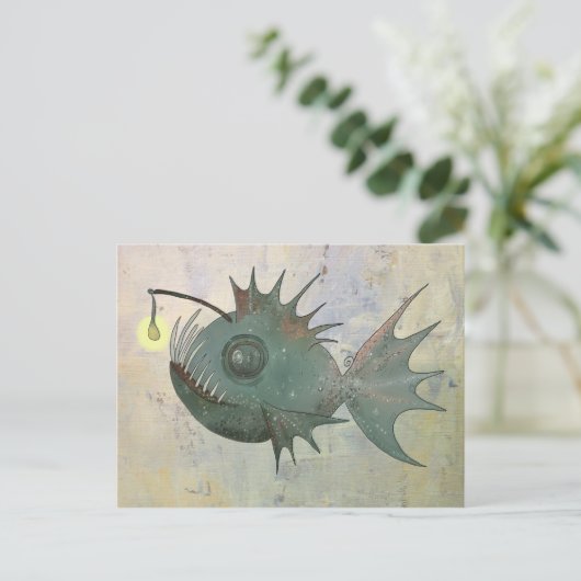 Carte Postale Anglerfisch (Debout devant)