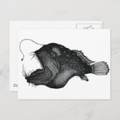 Carte Postale Anglerfish (Devant / Derrière)