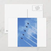 Carte Postale Angles bleus (Devant / Derrière)