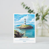 Carte Postale Anglesey Wales Vintage voyage (Debout devant)