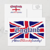 Carte Postale Angleterre Absosanglante 4 (Devant / Derrière)