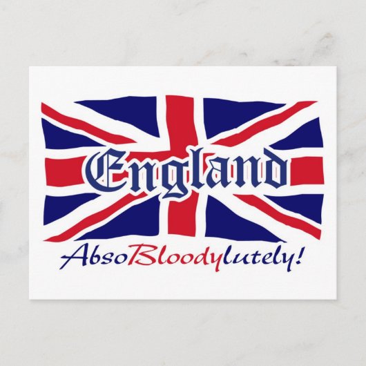 Carte Postale Angleterre Absosanglante 4 (Devant)