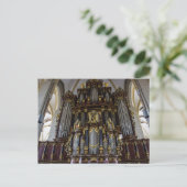 Carte Postale Angleterre Bath Abbey Pipe Organ (Debout devant)