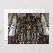 Carte Postale Angleterre Bath Abbey Pipe Organ (Devant / Derrière)