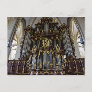 Carte Postale Angleterre Bath Abbey Pipe Organ