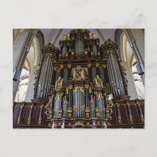 Carte Postale Angleterre Bath Abbey Pipe Organ (Devant)