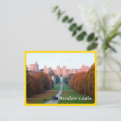Carte Postale Angleterre - Château de Windsor - (Debout devant)