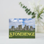 Carte Postale Angleterre de Stonehenge (Debout devant)