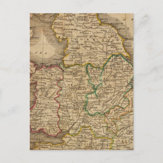 Carte Postale Angleterre et Pays de Galles 4 (Devant)