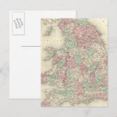 Carte Postale Angleterre et Pays de Galles 5 (Devant / Derrière)