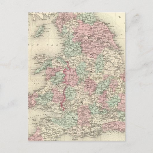 Carte Postale Angleterre et Pays de Galles 5 (Devant)