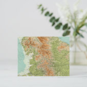 Carte Postale Angleterre et Pays de Galles, section nord (Debout devant)