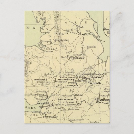 Carte Postale Angleterre, Irlande (Devant)