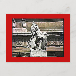 Carte Postale Angleterre Le London Buckingham Palace Road Lion 1