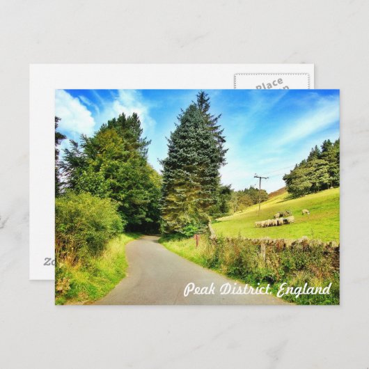 Carte Postale Angleterre rustique ! (Devant / Derrière)