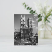Carte Postale Angleterre vintage Abbaye de Westminster (Debout devant)