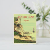 Carte Postale Angleterre Vintage Beachy Head Eastbourne Travel (Debout devant)