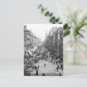 Carte Postale Angleterre vintage, Cheapside, City de Londres (Debout devant)