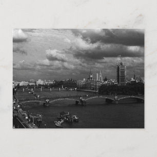 Carte Postale Angleterre vintage Londres La Tamise